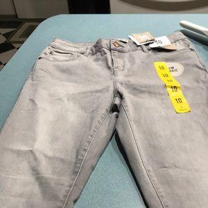 Gray jeans